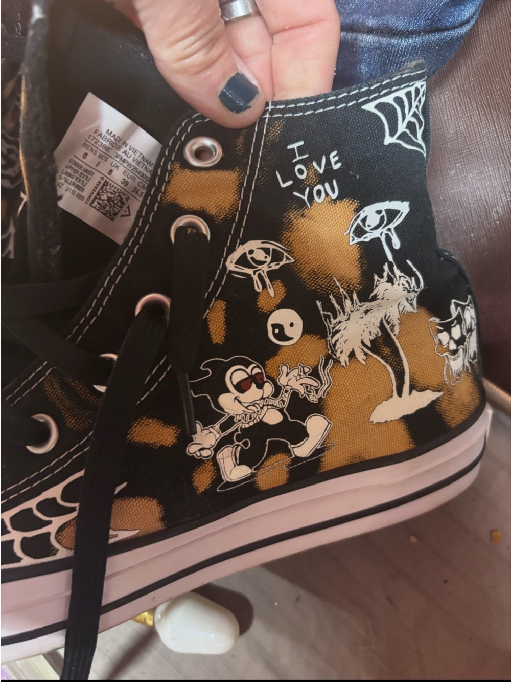 Sean Pablo converse RARE SIZE 8